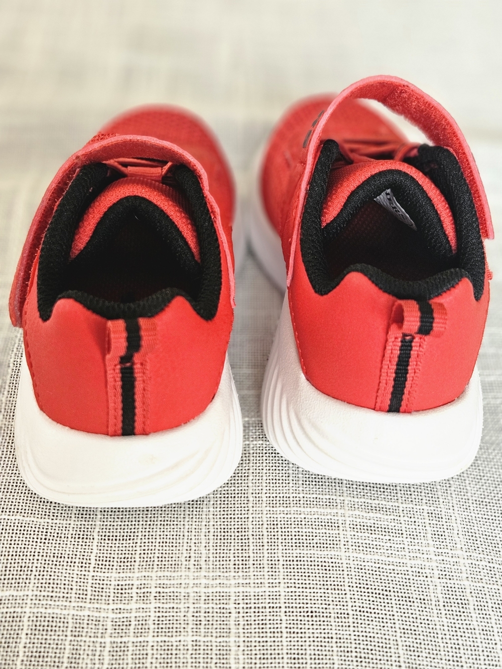 Skechers Kids Red Mesh Slip-On Sneakers - Picture 3 of 8